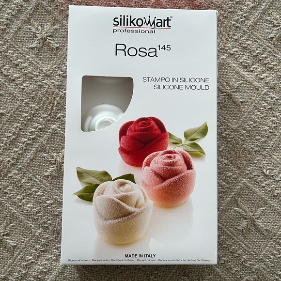Silicone Rose Cake Mold • Baking Mold • Sugarcraft • Chocolate • New - Picture 4 of 5